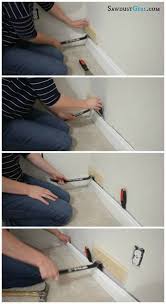Removing Baseboard Without Damage Sawdust Girl Removing Baseboards Baseboards Diy Home Improvement