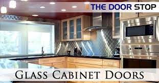 There are plenty of types of glass currently on offer. Glass Kitchen Cabinet Doors Replacement The Door Stop