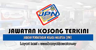 Bagi pengambilan ini calon hendaklah memohon sebelum atau pada 27 october 2019 jam 11.59 malam. Jawatan Kosong Kerajaan Di Jabatan Pendaftaran Negara Malaysia Jpn 27 Okt 2019 32 Kekosongan Kerja Kosong 2021 Jawatan Kosong Kerajaan 2021