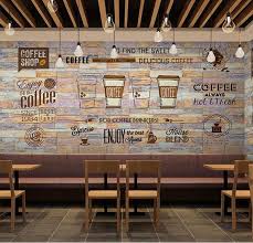 3d Mural Photo Wallpaper Art Wall Decor Coffee Shop Interior Design Coffee Shop Design Coffee Shops Interior