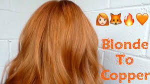 26.02.2018 · the shade copper blonde is ideal for blonde to light brown hair. Blonde To Copper Red Hair Youtube