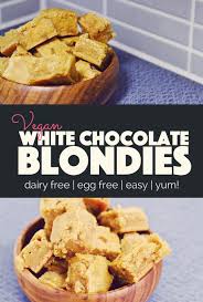 Maybe you would like to learn more about one of these? Vegan White Chocolate Blondies Banana Bloom