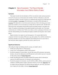 Analyze how do the data support the hypothesis that dna, not protein, is the transforming principle? Doc Chapter 8 Gene Expression The Flow Of Genetic Information From Dna To Rna To Protein Samwel Hashondali Academia Edu