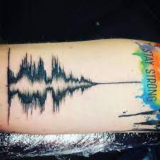 Since 2012 we've been helping our customers create beautiful, unique personalized art from their voice patterns, voicemails, wedding vows, even heartbeats from ultrasounds. Soundwave Tattoos On Twitter S Ryder Tattoos Using Repost Another Soundwave Tattoo Down Soundwavetattoos Skinmotionapp Ritualaddictionstattooartist Ritualaddictionstattooshop Ritualaddictionstattoo Soundwavetattooartist Whosnext
