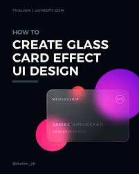 Fill company name and download design today! How To Create A Stunning Glass Effect For Your Ui Designs