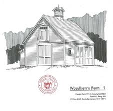 Woodberry Garage Barn And Shop With Loft 3 Complete Sets Of Pole Barn Building Plans In 2020 Pole Barn Plans Building A Pole Barn Barn