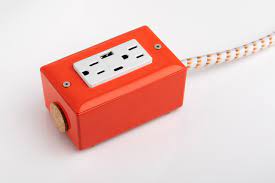 It is a cover designed for use with electrical cords. Modern Extension Cords Cloth Covered Wire By Conway Electric