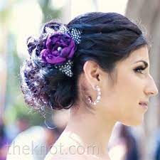 Purple Wedding Hairpiece Purple Wedding Wedding Hair Pieces Wedding