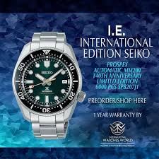Наручные часы seiko prospex spb153j1. Seiko International Edition Prospex Automatic Mm200 Spb207j1 140th Anniversary Limited Edition 6000 Pcs Mobile Phones Gadgets Wearables Smart Watches On Carousell