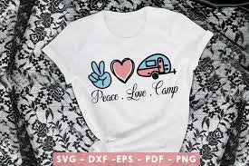 Download Peace Love Camp Graphic By Craftlabsvg Creative Fabrica PSD Mockup Templates