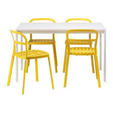 The height of the table affects both the look and function of the table. Home Furniture Store Modern Furnishings Decor Ikea Dining Table Set Ikea Dining Table Dining Table Chairs