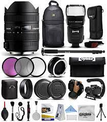 Sigma 8 16mm F 4 5 5 6 Dc Hsm Lens With 3pcs Filter Set 72 Monopod Backpack I Ttl Dedicated Flash 10pcs Cleaning Kit Monopod Nikon Dslr Camera Nikon Dslr