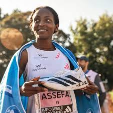 The Secret Shoe | Congrats to Berlin Marathon winner and new world record  holder Tigist Assefa. She wore what many thought was the Adidas Adizero Pro  Evo 1... | Instagram