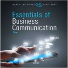 Solution Manual For Essentials Of Business Communication 10th Edition By Guffey 1285858913 9781285858913 Instan Business Communication Communication Solutions