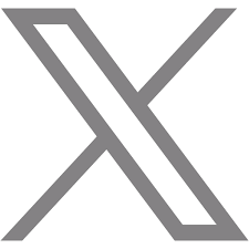 Gray twitter x icon - Free gray social icons