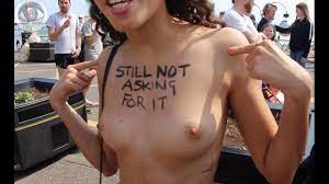 FREE THE NIPPLE | Topless Feminist Freedom Fighters! - YTboob