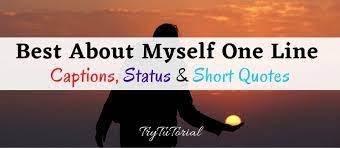 We did not find results for: 100 Best One Line About Myself Status Quotes Caption Trytutorial