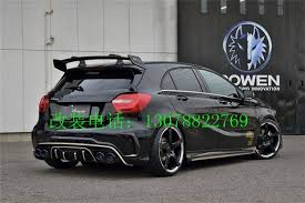 Fit For Mercedes Benz A Rowen W176 A180 200 250 260 A45 Modified Carbon Fiber Rear Wing Rear Spoiler Wing Benz Mercedes Benz Sports Car