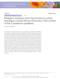 Top 100 modern living room design | drawing room wall decorating ideas 2021. Pdf Emergent Transition From Face To Face To Online Learning In A South African University In The Context Of The Coronavirus Pandemic