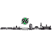 Nach informationen der zeitung soll es bereits. Wandtattoo Hannover 96 Skyline Mit Logo Wall Art De