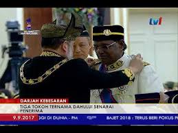 These pictures of this page are about:hari keputeraan. Hari Keputeraan Dymm Agong 3 Tokoh Tersohor Gelaran Tun 9 Sept 2017 Youtube