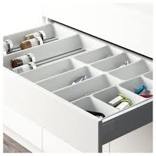 Variera Flatware Tray White Width 11 Ikea Ikea Drawer Organizer Ikea Kitchen Drawer Organization Kitchen Drawer Dividers