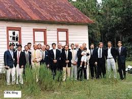 The lost tapes, tlc will showcase scenes from the iconic young couple's secret 1996 ceremony — from their wedding prep to their vows to their first dance. Jfk Jr With All The Guys On The Day Of His Wedding On Cumberland Island Georgia Carolyn Bessette Wedding John Kennedy Jr Jfk Jr
