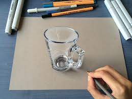 19 Year Old Creates Incredible Hyperrealistic 3d Drawings Of Everyday Items Designtaxi Com 3d Drawings Realistic Drawings Realistic Art
