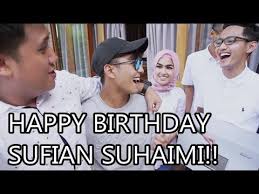 Aafiyah pesan ayah jangan bawa kereta laju. Happy Birthday Sufian Suhaimi Youtube