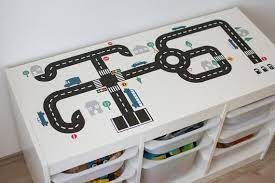 black road sticker set for ikea trofast storage system etsy ikea trofast ikea trofast storage ikea