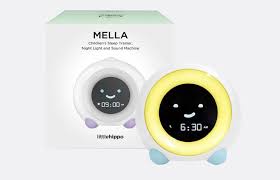 mella is a sleep training alarm clock and sound machine for toddlers fatherly kids sleep kids alarm clock sleep training