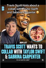 Sabrina Carpenter Plays Travis Scott at Concert
