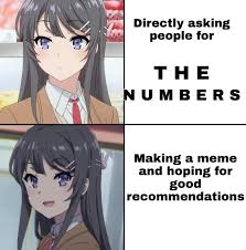Now that nhentai allows you to use the numbers in the search bar, it seems  like this is appropriate. : r/Animemes