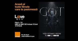 Primul episod al ultimului sezon este disponibil de azi. Orange Love IÅ£i Aduce Ultimul Sezon Game Of Thrones Si 50 Reducere Pentru FibrÄ Si Tv Hbo FÄrÄ Extra Costuri