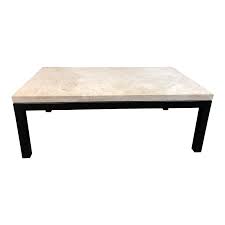 The parsons clear glass top/ stainless steel base 48x28 dining table is a crate a s, this table seats up to 4. Crate Barrel Parsons Coffee Table Original Price 749 Design Plus Gallery