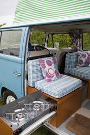 Interior Of The Very Plush Westfalia James Cook Mercedes Sprinter Rv Check Out This Great Tip Campin Volkswagen Bus Interior Vw Bus Interior Van Interior