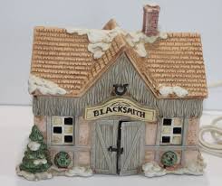 Party Lite Old World Village Blacksmith Lighted Shop Partylite Old World Shop Lighting Partylite