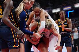 She just flattened Lexie. It was awful": Fever fans outraged after A'ja  Wilson floors Lexie Hull without penalty