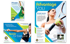 sport & fitness flyer template
