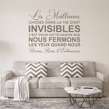Sticker Mural Citation Les Meilleures Choses Dans La Vie Sont Invisibles Citation Sticker Mural Citation Stickers Citation