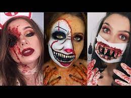 Maquillajes Faciles De Terror Para Halloween 2021 Easy Makeup Halloween 2021 Youtube