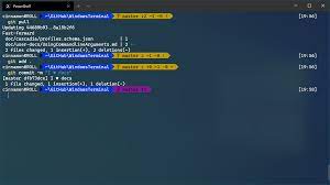 Git for windows focuses on offering a lightweight, native set of tools that bring the full feature set of the git scm to windows while providing appropriate as windows users commonly expect graphical user interfaces, git for windows also provides the git gui, a powerful alternative to git bash. Windows Terminal Powerline Setup Microsoft Docs