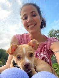 Sailor (daughter) cracks me up. She's always giving her daddy (Moby) a  ￼through dental exam. She doesn't take no for an answer. ￼