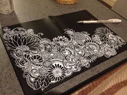 Doodling To The Schedule Book Cover Henna Art Designs Circle Art Mandala Book
