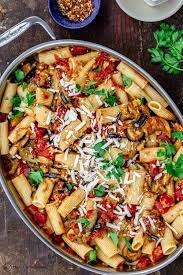 Pasta Alla Norma Recipe Mediterranean Dishes Easy Pasta Eggplant Recipes Pasta