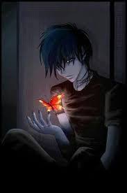 نتيجة بحث الصور عن انمي ولد حزين Dark Anime Anime Boy Anime