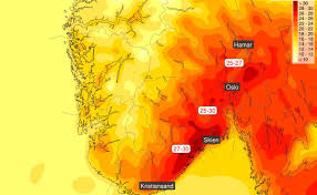 Slik blir været på sankthansaften. Lokale Nyheter Vaermelding Kast Skjorta Na Kommer Sommervarmen