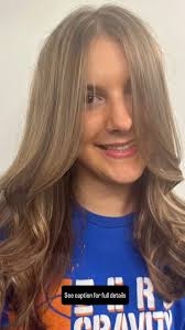 💖 Never underestimate the power of a partial., Riley hadn’t colored or cut  her hair in over a year, hoping to grow it out. She came in with crunchy  ends (her words!) and an inspo photo that would’ve ...