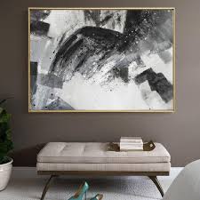 Bedroom Black And White Canvas Wall Art Extra Large Wall Art Canvasblack And White Canvas Wall Etsy Deco Paint Extra Large Wall Art Wall Canvas