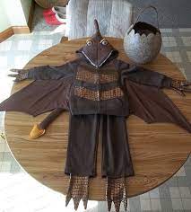 Kylan And Caden S Completed Halloween Costumes Pterodactyl Costume Dino Costume Halloween Costumes
